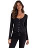 St. John Black Cardigan Size 6 - photo 1