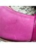 Jil Sander 100% Leather Color Block Pink Heels Size EU 40 - photo 10