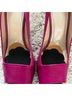 Jil Sander 100% Leather Color Block Pink Heels Size EU 40 - photo 8