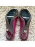 Jil Sander 100% Leather Color Block Pink Heels Size EU 40 - photo 4
