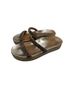 Schutz 100% Leather Gold Sandals Size EU 38 - photo 2