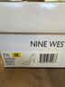 Nine West 100% Suede Solid Brown Green Tan Heels Size 7 1/2 - photo 3