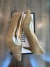 Nine West 100% Suede Solid Brown Green Tan Heels Size 7 1/2 - photo 5