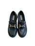 Steve Madden 100% Leather Black Flats Size 7 1/2 - photo 4