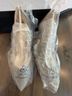 Nine West 100% Suede Solid Brown Green Tan Heels Size 7 1/2 - photo 9