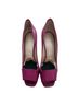 Jil Sander 100% Leather Color Block Pink Heels Size EU 40 - photo 2