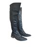 Free People 100% Leather Black Boots Size EU 39 - photo 2