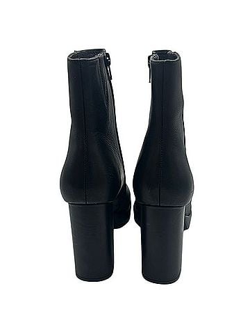 Jeffrey Campbell Sami Black Chunky Heel Ankle Boots (view 2)