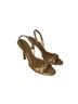 BCBGMAXAZRIA Gold Heels Size 7 1/2 - photo 1