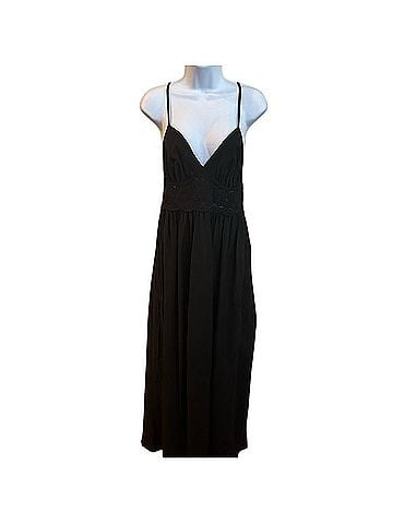Jason Wu Linen Blend Crochet Top Inset Casual Dress (view 1)