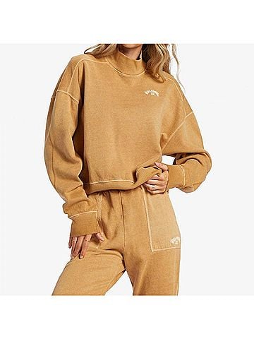 Billabong Chill Weekend Pullover in Brown (view 2)