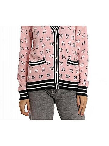 Minnie Rose Pickleball Cardigan in Pink (view 2)