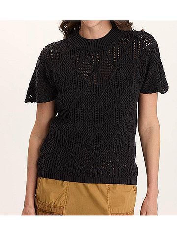 XCVI Copeland Mock Neck Sweater in Black (view 2)