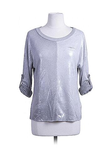 GiGi Moda Alicia Blouse Sweater in Gray (view 1)