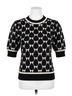 THML Black Bow Sweater in Black Size L - photo 1