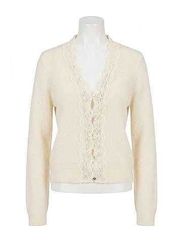 Rails Mer Cardigan in Ivory (view 1)