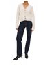 Rails Solid White Mer Cardigan in Ivory Size S - photo 6