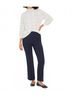 Nic + Zoe White Cable Sparkle Sweater in Reflection Size L - photo 5