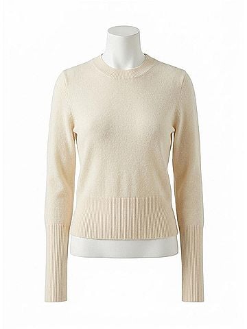 DL1961 Lunne Sweater in Ivory (view 1)