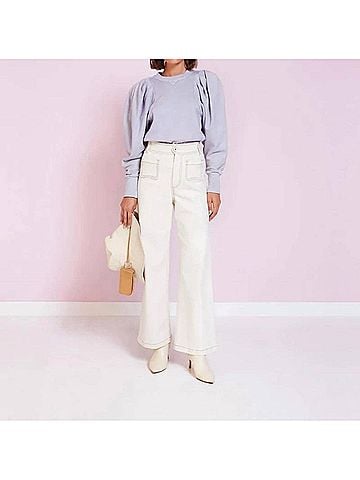 Magali Pascal Nicola Sweater in Lavender (view 2)