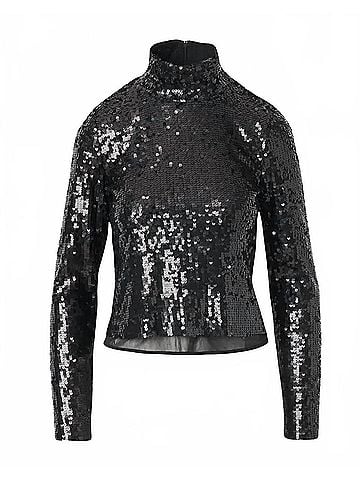 Rag & Bone Women's Lucy Turtleneck in Black (view 2)
