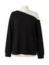 Gilli Black Sequin Knit Top - Plus in Black Size 2X - photo 1