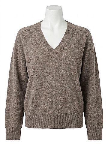 Brochu Walker Ennes Ruched Sweater in Otter Melange (view 1)