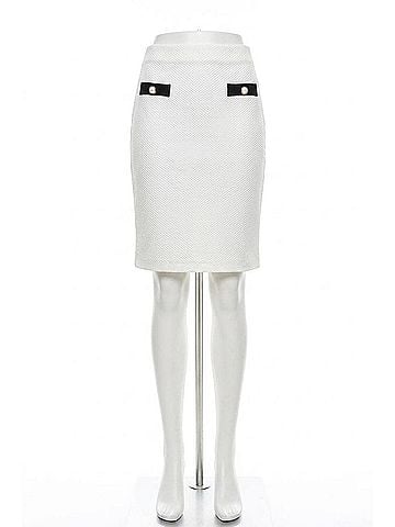 Joseph Ribkoff Pencil Skirt in White (view 1)
