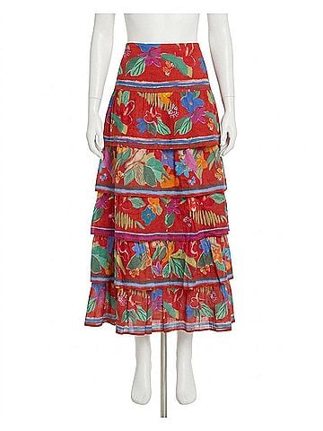 Marie Oliver Christie Skirt in Macaw (view 1)