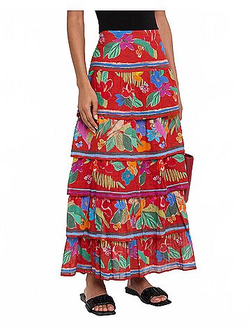 Marie Oliver Christie Skirt in Macaw (view 2)