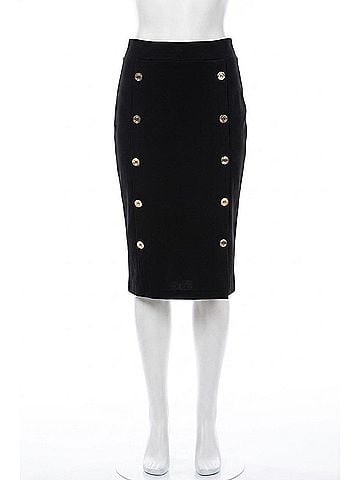 Joseph Ribkoff Pencil Skirt in Black (view 1)