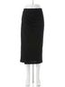 Vince. Black Side Drape Skirt in Black Size L - photo 1