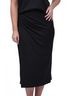 Vince. Black Side Drape Skirt in Black Size L - photo 2