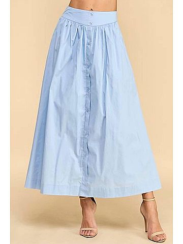 TCEC Maxi Baby Skirt in Blue (view 2)