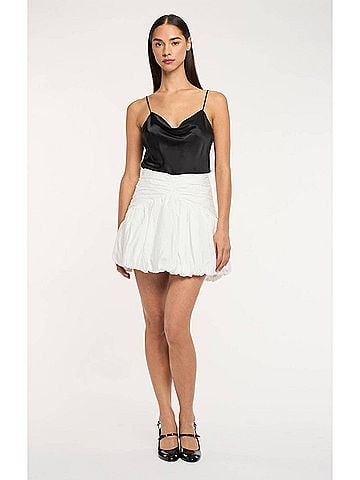 Cinq à Sept Kaldi Mini Skirt in White (view 2)