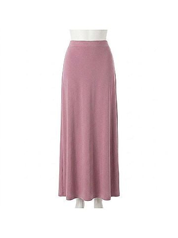 Vince Camuto Zip Up Maxi Skirt in Pink (view 1)