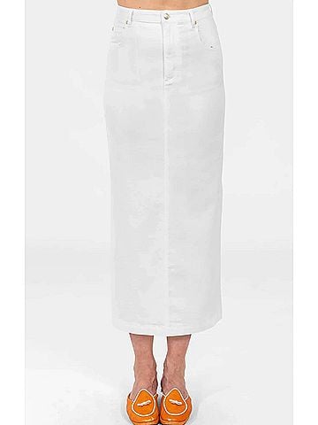 Gretchen Scott Designs Mighty Cute Skirt in White (view 2)
