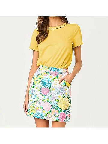 Lilly Pulitzer Colman Mini Skirt in Multi (view 2)