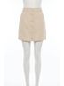 Astr Solid Brown Cailey Mini Skirt in Natural Size M - photo 1