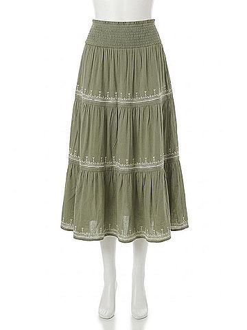 Be Cool Winona Skirt in Green (view 1)