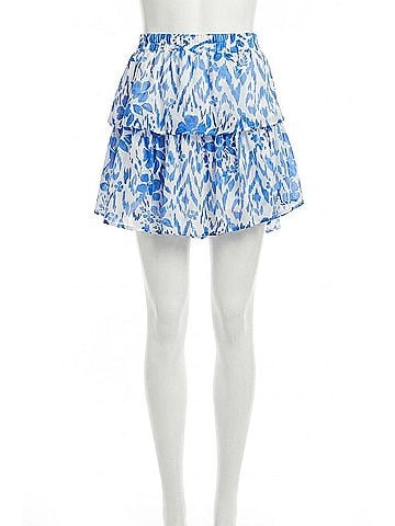Drew Women's Lexi Voile Skirt in Ocean (view 1)