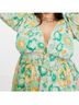ASOS 100% Polyester Floral Multi Color Cocktail Dress Size 20 - photo 4