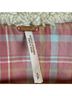 Free People 100% Cotton Plaid Blue Pink Denim Jacket Size S - photo 3