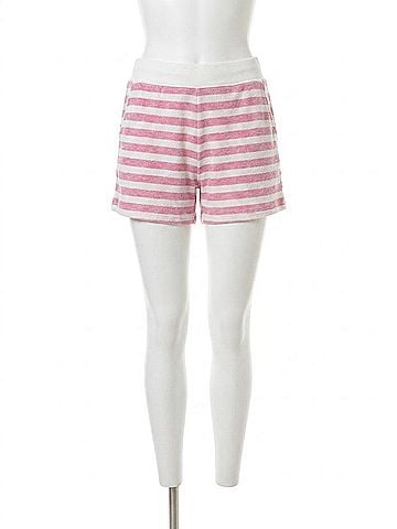 Electric & Rose Baldwin Stripe Short in Malibu Pink (view 1)