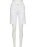 Just Black Solid White Denim Bermuda Short in White Size S - photo 1