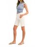 Just Black Solid White Denim Bermuda Short in White Size S - photo 4