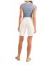 Just Black Solid White Denim Bermuda Short in White Size S - photo 5