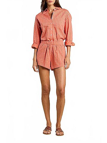 Trovata Rhea Short in Terracotta (view 2)