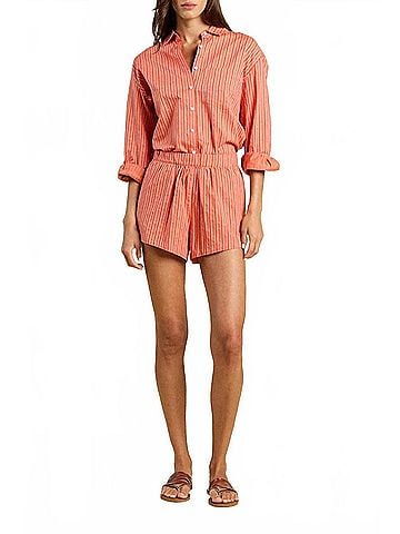 Trovata Rhea Short in Terracotta (view 2)