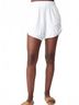 Electric & Rose Solid White Track Short in White Size M - photo 2